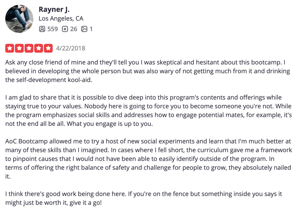 Rayner J. Yelp review, framework to pinpoint causes