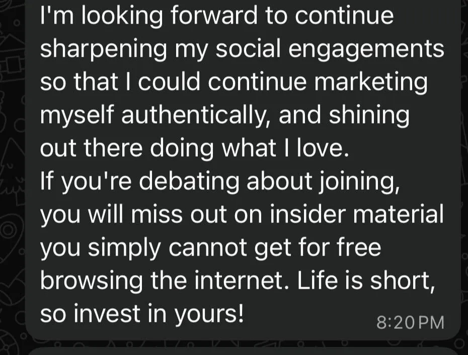 Message about XFA coaching impact